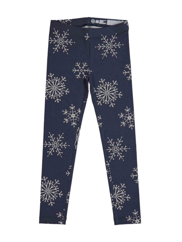 Leggins Azul Copos de nieve